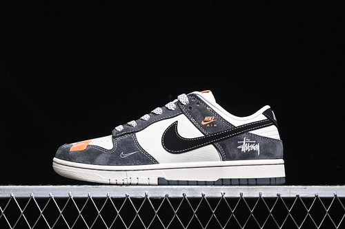 【360】[MM1089-026]-[SB DUNK LOW WHITE/GREY/BLACK/ORANGE]-[WOMAN:36-39]-[MAN:40-45]