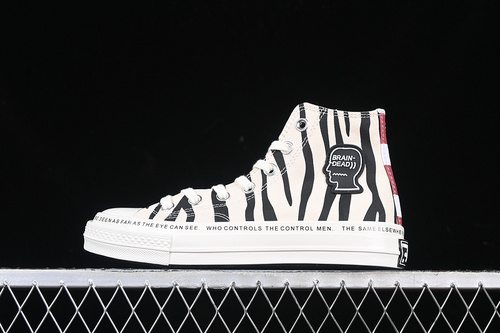 【240】[A12219C]-[BRAIN DEAD X CHUCK 70 HIGH WHITE/BLACK]-[WOMAN:35-39]-[MAN:40-44]