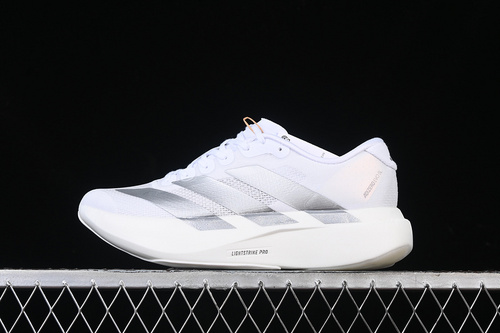 【270】[JR6207]-[ADIZERO EVO SL WHITE/GREY]-[WOMAN:36-39]-[MAN:40-45]