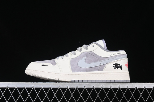 【360】[SJ9950-044]-[AIR JORDAN 1 LOW OFF WHITE/GREY]-[WOMAN:36-39]-[MAN:40-45]