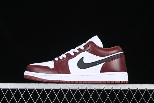 【260】[HF3148-102]-[AIR JORDAN 1 LOW WHITE/RED/BLACK]-[WOMAN:36-39]-[MAN:40-46]
