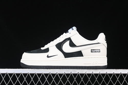 【340】[DF0188-019]-[AIR FORCE 1 07 LOW SUPREME WHITE/BLACK]-[WOMAN:36-39]-[MAN:40-45]