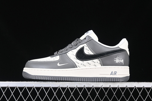 【340】[XZ3328-168]-[AIR FORCE 1 07 LOW WHITE/GREY/BLACK]-[WOMAN:36-39]-[MAN:40-45]