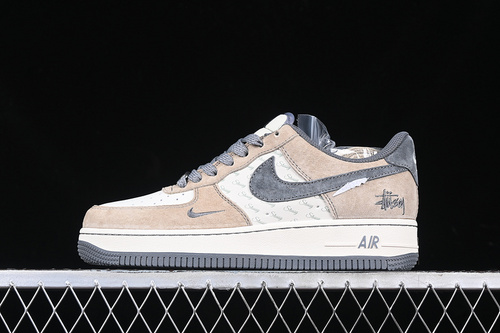 【340】[XZ6188-888]-[AIR FORCE 1 07 LOW WHITE/GREY/BROWN]-[WOMAN:36-39]-[MAN:40-45]