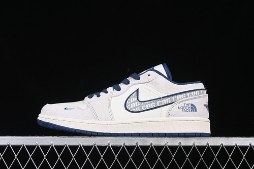 【380】[DM9188-011]-[AIR JORDAN 1 LOW WHITE/GREY/BLUE]-[WOMAN:36-39]-[MAN:40-45]