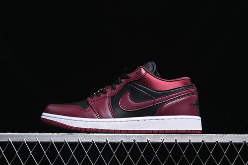 【260】[DB6491-600]-[AIR JORDAN 1 LOW DARK BEETROOT/BLACK/WHITE/DARK BEETROOT]-[UNISEX:36-45]
