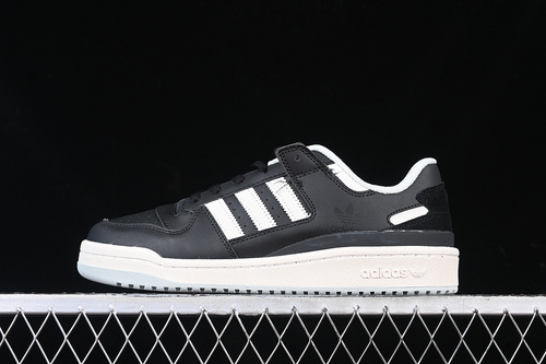 【250】[IE7218]-[FORUM 84 LOW CORE BLACK/ORBIT GREY/WONDER SILVER]-[WOMAN:36-39]-[MAN:40-45]