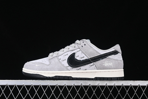 【380】[XX3168-069]-[SB DUNK LOW WHITE/BLACK/GREY]-[WOMAN:36-39]-[MAN:40-45]