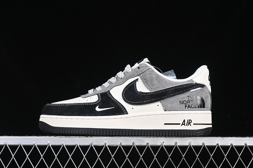 【340】[XZ6188-976]-[AIR FORCE 1 07 LOW WHITE/GREY/BLACK]-[WOMAN:36-39] -[MAN:40-45]
