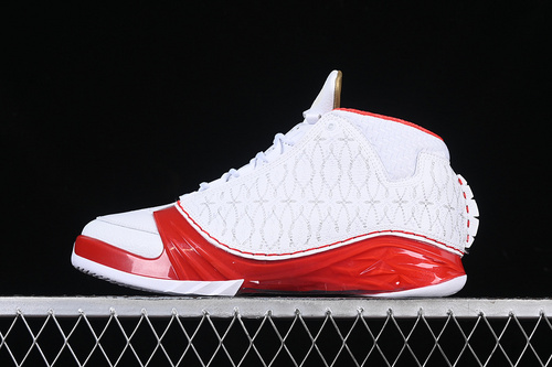 【580】[318376-161]-[AIR JORDAN 23 WHITE/VARSITY RED/METALLIC SILVER]-[MAN:40-47.5]