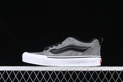 【230】[VN0009QCBDS]-[VANS KNU SKOOL WHITE/BLACK/GREY]-[WOMAN:35-39]-[MAN:40-44]
