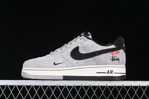 【340】[SJ6698-018]-[AIR FORCE 1 07 LOW BLACK/GREY]-[WOMAN:36-39]-[MAN:40-45]
