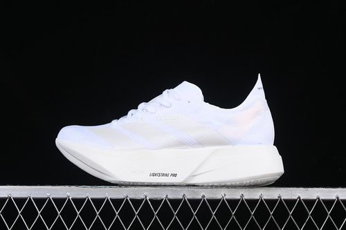 【270】[JR6355]-[ADIZERO ADIOS 4 M WHITE]-[WOMAN:36-39]-[MAN:40-45]