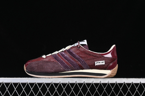 【280】[JH9011]-[WALES BONNER ORIGINALS COUNTRY MAROON/CORE BLACK/CREAM WHITE]-[UNISEX:35-45]