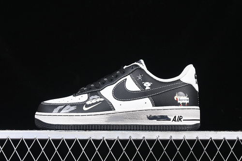 【340】[DD3301-880]-[AIR FORCE 1 07 LOW XIN AND BAI WHITE/GREY/BLACK]-[WOMAN:36-39]-[MAN:40-45]
