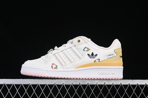 【300】[JR5457]-[FORUM 84 LOW WHITE/YELLOW/PINK]-[WOMAN:36-39]-[MAN:40-45]