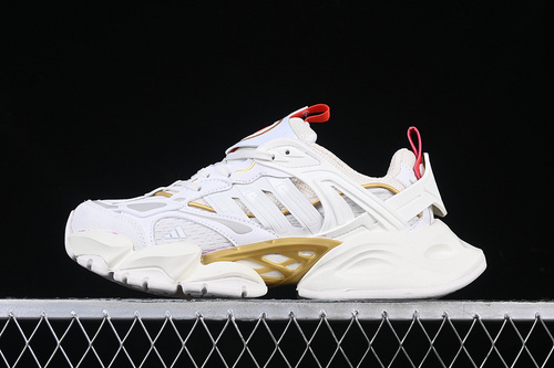 【280】[JQ2973]-[VENTO XLG DELUXE WHITE/RED/GOLD]-[WOMAN:35.5-39]-[MAN:40-45]