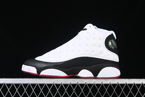 【380】[414571-104]-[AIR JORDAN AJ13 RETRO WHITE/BLACK/TRUE RED]-[MAN:40-47.5]