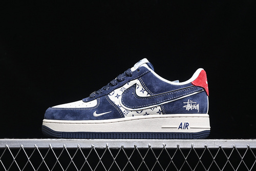 【340】[XZ6188-350]-[AIR FORCE 1 07 LOW WHITE/BLUE/RED]-[WOMAN:36-39]-[MAN:40-45]