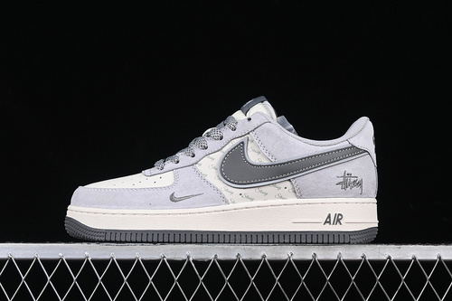 【340】[XZ3318-066]-[AIR FORCE 1 07 LOW WHITE/GREY]-[WOMAN:36-39]-[MAN:40-45]