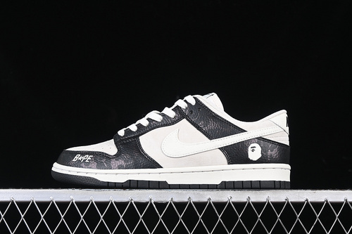 【380】[DJ2024-053]-[SB DUNK LOW BAPE WHITE/BLACK]-[WOMAN:36-39]-[MAN:40-45]