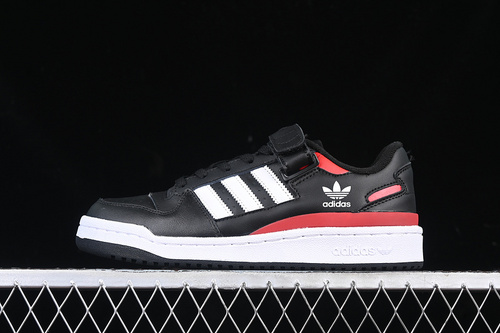 【250】[GW0698]-[FORUM 84 LOW WHITE/BLACK/RED]-[WOMAN:36-39]-[MAN:40-45]