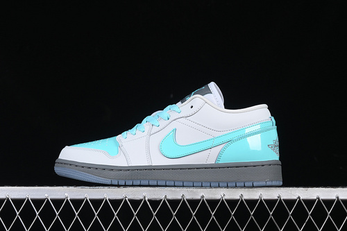 【260】[HQ3599-025]-[AIR JORDAN 1 LOW PHOTON DUST/AURORA GREEN/SMOKE GREY]-[WOMAN:36-39]-[MAN:40-46]