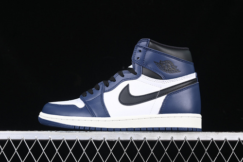 【350】[DZ5485-401]-[AIR JORDAN 1 HIGH OG MIDNIGHT NAVY/BLACK/WHITE/SAIL]-[WOMAN:36-39]-[MAN:40-47.5]