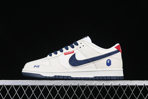 【360】[LW1818-108]-[SB DUNK LOW BAPE OFF WHITE/BLUE/RED]-[WOMAN:36-39]-[MAN:40-45]