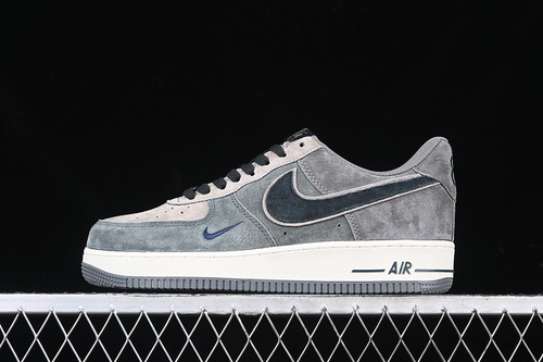 【340】[YD2425-808]-[AIR FORCE 1 07 LOW BLACK EIGHT WHITE/GREY/BLACK]-[WOMAN:36-39]-[MAN:40-45]