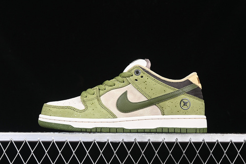 【440】[HF8022-300]-[YUTO HORIGOME X DUNK LOW SB ASPARAGUS/LEGION GREEN/LIGHT KHAKI/DARK LODEN/SESAME]