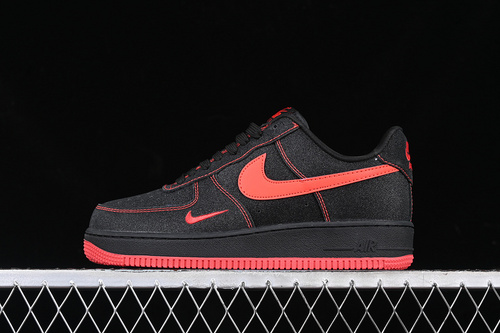 【340】[DF0188-015]-[AIR FORCE 1 07 LOW BLACK/ORANGE]-[WOMAN:36-39]-[MAN:40-45]