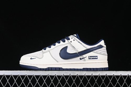 【360】[XX3168-301]-[SB DUNK LOW SUPREME WHITE/BLUE]-[WOMAN:36-39]-[MAN:40-45]