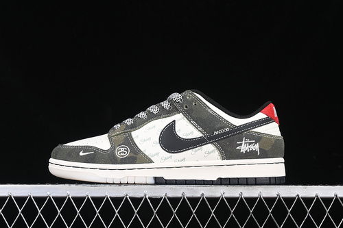 【380】[DM6868-011]-[SB DUNK LOW WHITE/RED/GREY/GREEN]-[WOMAN:36-39]-[MAN:40-45]