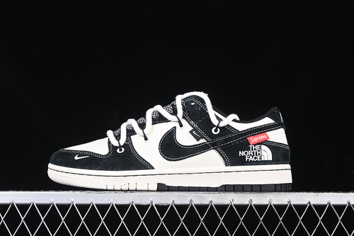 【380】[YX5066-227]-[SB DUNK LOW SUPREME WHITE/GREY/BLACK]-[WOMAN:36-39]-[MAN:40-45]