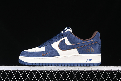 【340】[KK1988-032]-[AIR FORCE 1 07 LOW WHITE/BLUE/BROWN]-[WOMAN:36-39]-[MAN:40-45]