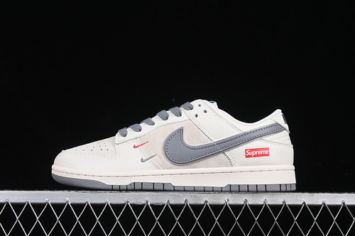 【360】[XX2025-688]-[SB DUNK LOW SUPREME WHITE/GREY/BEIGE]-[WOMAN:36-39]-[MAN:40-45]