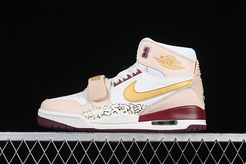 【300】[IB4914-161]-[AIR JORDAN LEGACY AJ312 YEAR OF THE SNAKE WHITE/RED/GOLD/BEIGE]-[UNISEX:36-46]