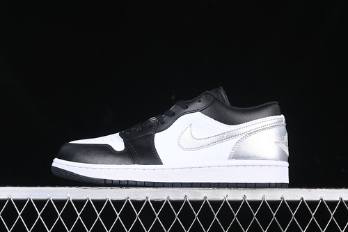 【240】[553558-131]-[AIR JORDAN 1 LOW WHITE/GREEN GLOW/BLACK]-[WOMAN:36-39]-[MAN:40-46]